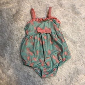2/&25 One Piece Baby Swim Suit Size 3-6 months